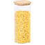 4Home Sklenená dóza na potraviny s vekom Bamboo, 2000 ml