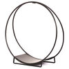 Suport metalic din lemn rotund, 70 x 71 x 29 cm