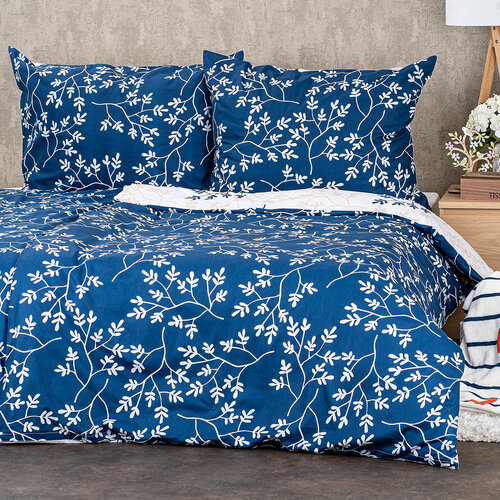 Lenjerie de pat din bumbac 4Home Harmony albastru,140 x 200 cm, 70 x 90 cm