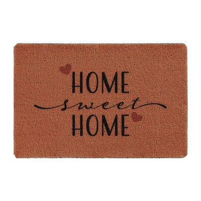 4Home Fußmatte für Außenbereich Home sweet home, 40 x 60 cm