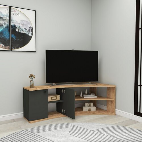 Televizní stolek Temera Atlantic Pine and Anthracite