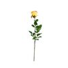 Umelá ruža, žltá, 62 cm