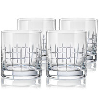 Crystalex CXBR079 4-częściowy komplet szklanek na whisky, 280 ml Crystalex CXBR079 4-częściowy komplet szklanek na whisky, 280 ml