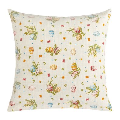 Bellatex Kopfkissenbezug EMA Ostern Ei Beige, 45 x 45 cm