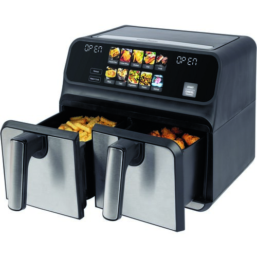 ProfiCook FR 1287 H dupla forrólevegős fritőz, 8 l
