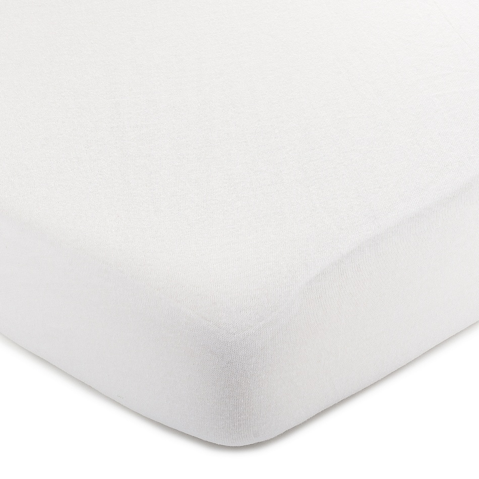 Cearșaf de pat 4Home jersey, alb, 220 x 200 cm, 200 x 220 cm