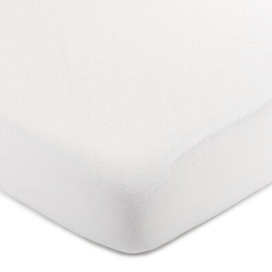 Cearșaf de pat 4Home Jersey, alb, 60 x 120 cm