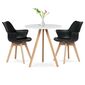 Scaun de masă CT-771 BK, negru