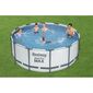 Bestway Nadzemní bazén Steel Pro MAX s filtrací, schůdky a plachtou, pr. 366 cm, v. 122 cm