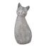 InDecor Ceramiczna kotka Meg szara, 33 x 26 x 83cm