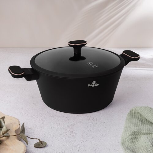 BerlingerHaus Súprava riadu s titánovým povrchom Black Rose, 15 ks