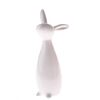 Porcelan zajček Twinkie bel, 7,5 x 17 cm