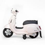 Baby Mix Dětská elektrická motorka Vespa, bílá