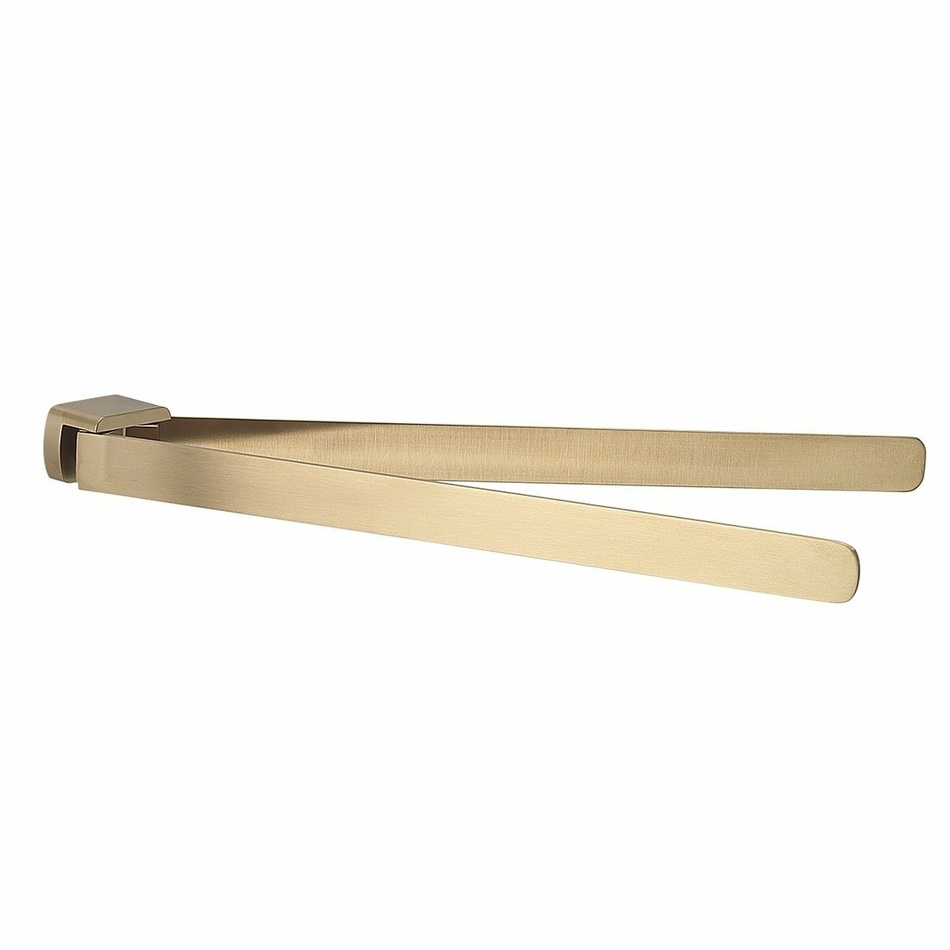 GEDY PI2388 Pirenei dupla forgó törölközőtartó 35cm, arany matt
