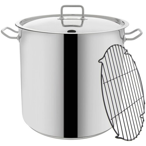 Orion Rozsdamentlen konzerváló edény rácsos fedéllel 32 l