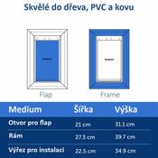 PetSafe® Extreme Weather Aluminijska vrata L