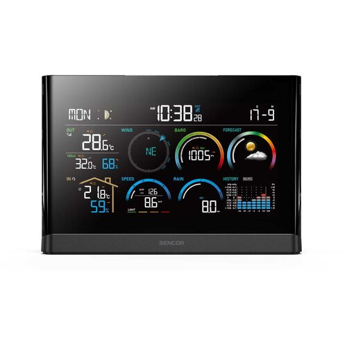 Sencor SWS 11000 Prof. meteorologická stanice ss bezdr. snímáčem 5v1