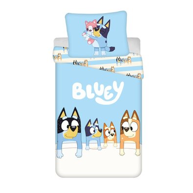 Jerry Fabrics Baumwollbettwäsche Bluey, 140 x 200 cm, 70 x 90 cm