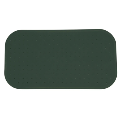 Spirella Protiskluzová podložka do vany CLASS Premium, tmavě zelená, 36 x 97 cm