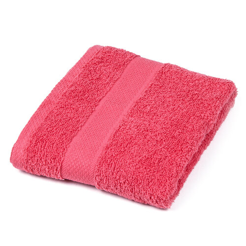 Ręcznik kąpielowy Olivia różowy, 70 x 140 cm