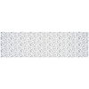 Traversă masă Zara albă, 40 x 140 cm