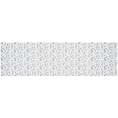 Доріжка Zara білий, 40 x 140 см