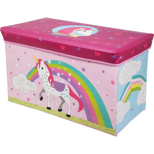 Cutie de depozitare pentru copii Unicorn, 60 x 30x 35 cm