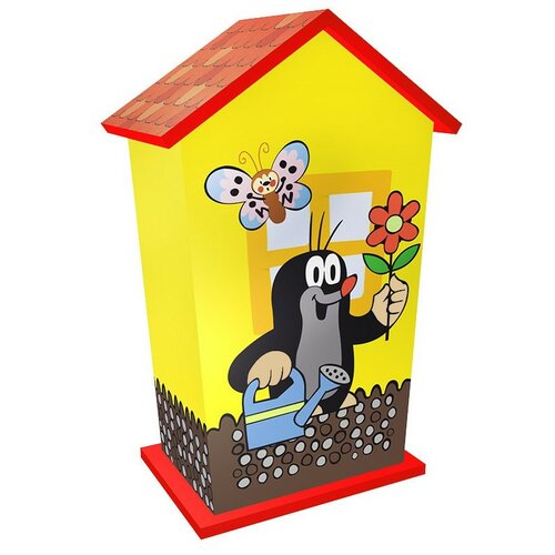 Rappa Lesena blagajna Krtek, 9 x 12,5 x 6 cm