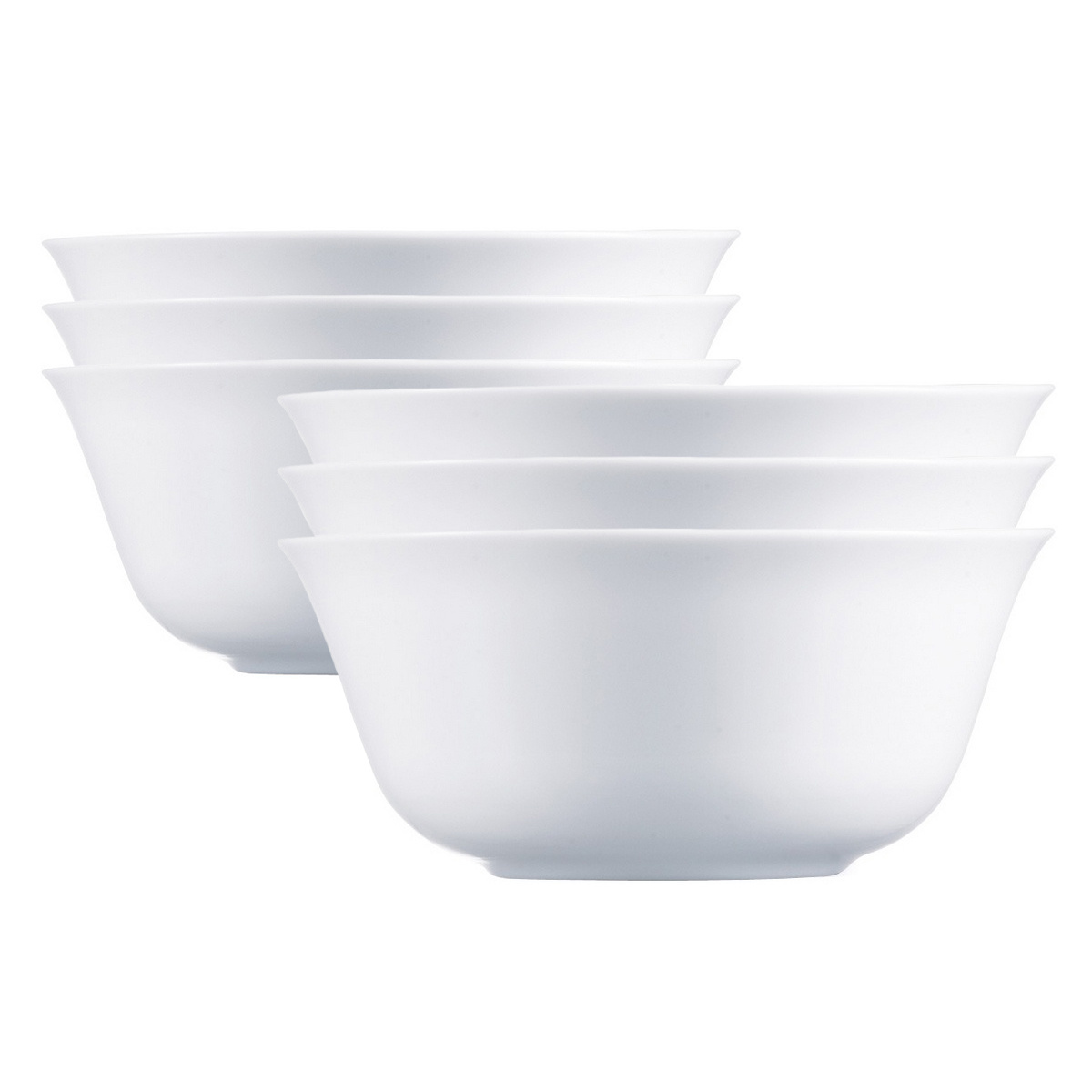 Mäser Sada misiek Everyday 12 cm, 6 ks, biela