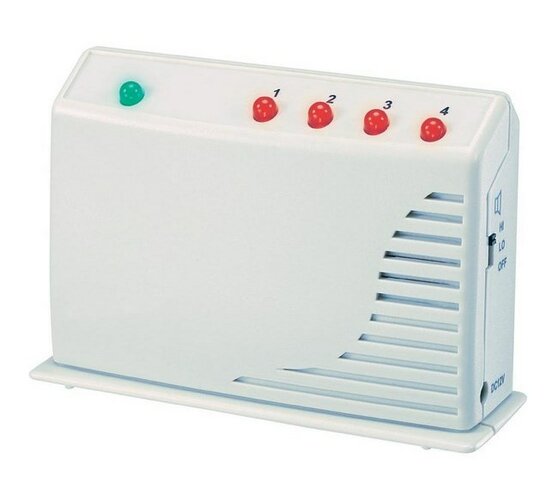 Bezdrôtový alarm s detektorom pohybu HAS, biela