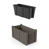 Bama Veliko prostorninski korit z posodo zasejanje Arredo cappuccino, 79 x 35 x 37 cm
