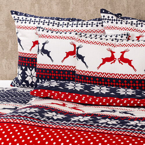 Lenjerie de pat, bumbac, 4Home Blue nordic, 140 x 200 cm, 70 x 90 cm + 50 x 70 cm