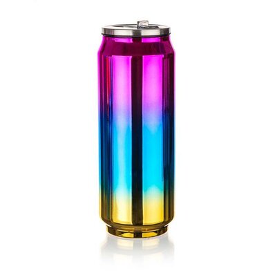 Banketni termos BE COOL 430 ml , roza-modro-zlata