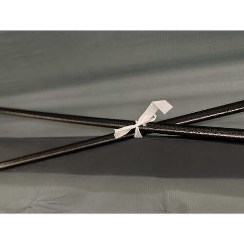 Cattara 13345 Stranski paneli z okni za šotor zazabave Waterproof, siva, 2 x 3 m