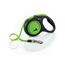 Flexi Samonavíjacie vodítko New Neon M, 5 m, 25 kg, zelená