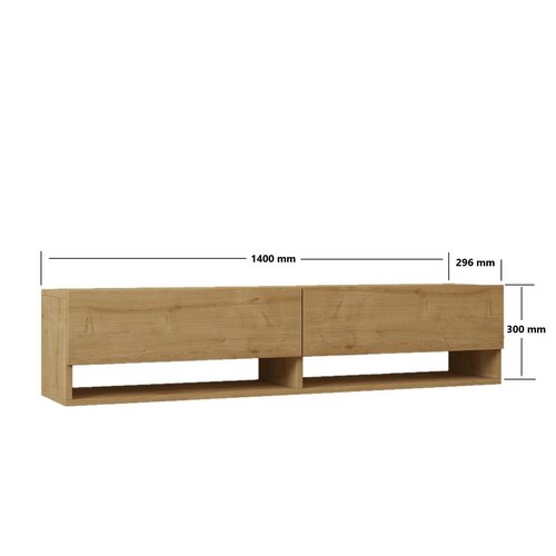 Arges White TV-asztal