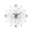 Zegar ścienny Lavvu Crystal Sun srebrny, śr. 49 cm