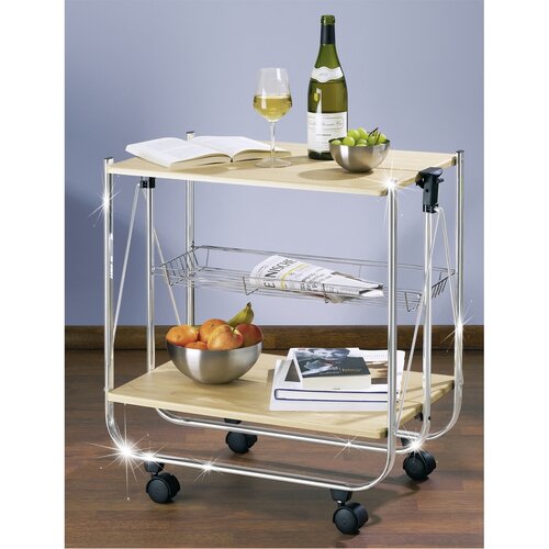Wenko Cărucior pliabil pentru servit masa DinettDeluxe, 68 × 41 × 70 cm