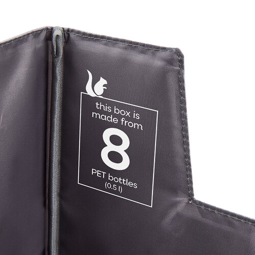 Keeeper Skladací nákupný organizér Neo L Graphite 19 l