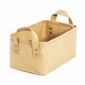 Coș de depozitare Compactor Basket Ecologic, 28 x 18 x 13 cm, bej