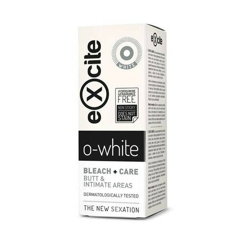 Fotografie Diet Esthetic Bělicí krém na intimní partie Excite O-white bleach + care 50 ml