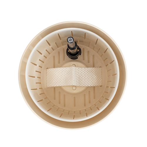 Plastia Ghiveci cu auto-apărare Tolita Air cream,16 cm diametru