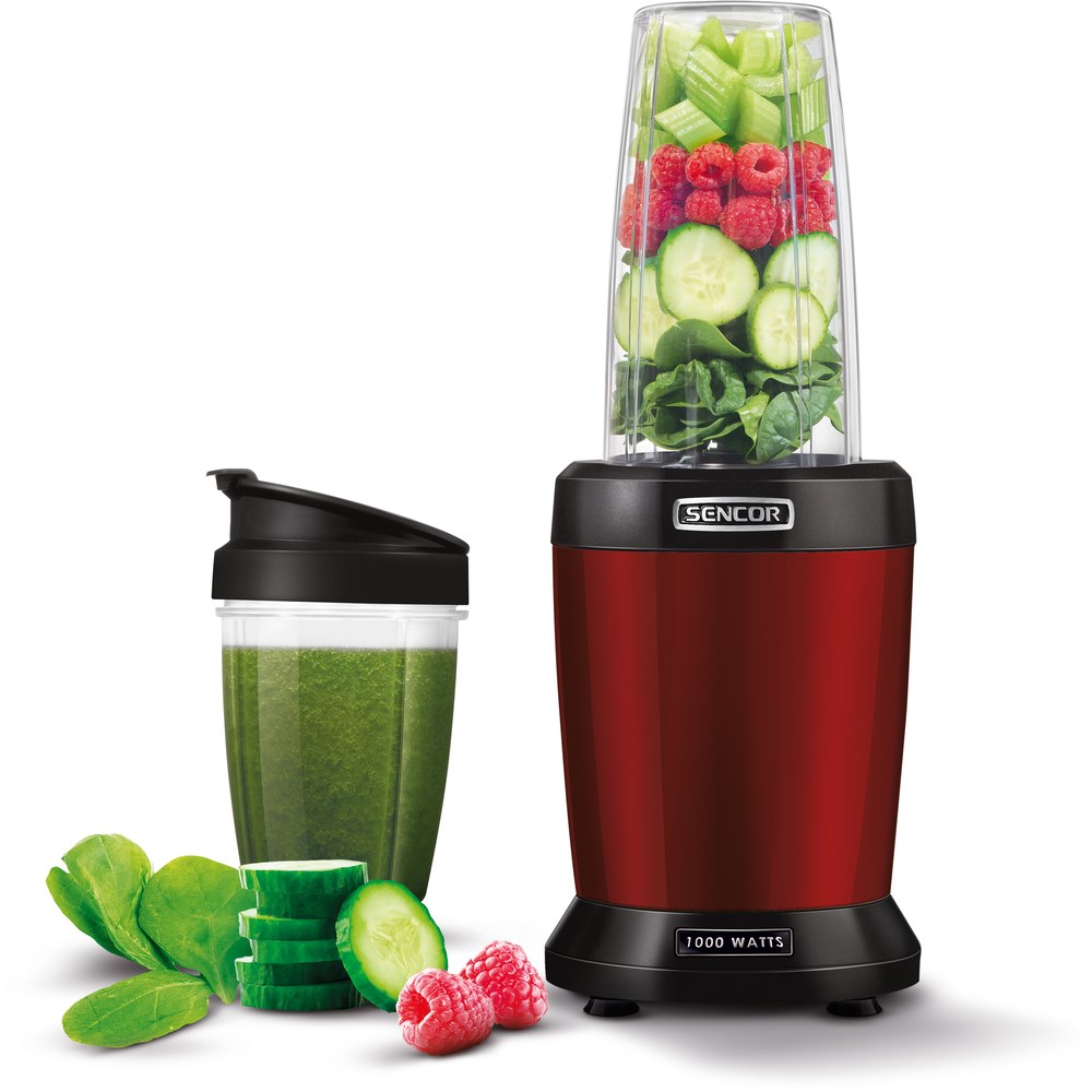 Sencor SNB 4301RD nutri mixer, piros termék 2. képe