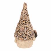 Gartendekoration Zwerg Schaufel, 11 x 9 x 21 cm, Polyresin