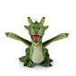 Rappa Plush dragon verde, 40 cm ECO-FRIENDLY