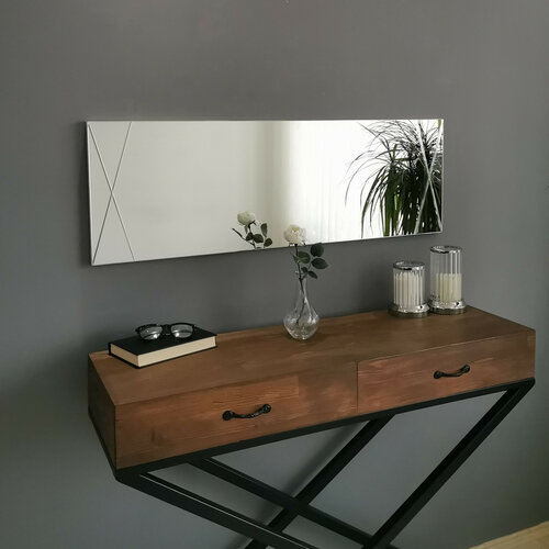 Zrcadlo Silver 35 x 105 cm