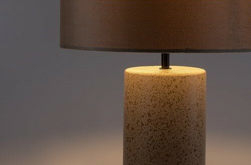 Rabalux 74219 dekoracyjna ceramiczna lampa stołowaYelda, brązowy