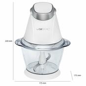 Clatronic MZ 3579 sekáčik na ľad, biela