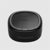 URBANISTA Bluetooth reproduktor so solárnym nabíjaním Malibu, čierna