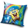 Față de pernă Sponge Bob și Rainbow , 40 x 40 cm